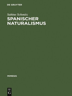 cover image of Spanischer Naturalismus